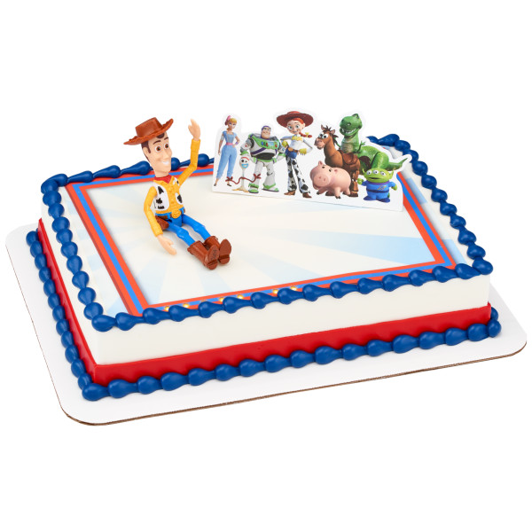 Disney and Pixar's Toy Story 4 Team Toy PhotoCake® Edible Image® DecoSet® Background
