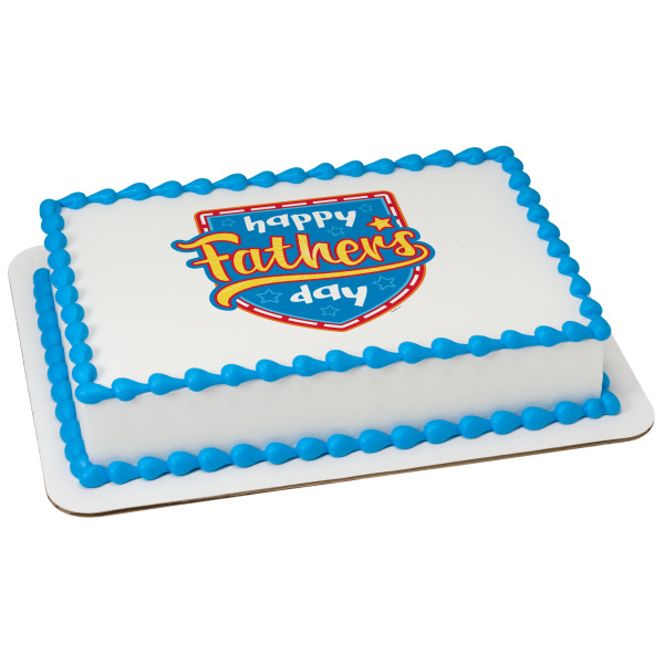 Happy Father's Day Hero PhotoCake® Edible Image®