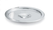 Stainless steel solid cover for 7-quart double boiler inset