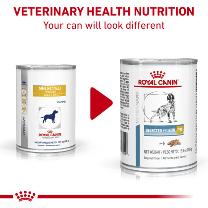 Royal Canin Veterinary Diet Canine Selected Protein PD Loaf Canned Dog Food