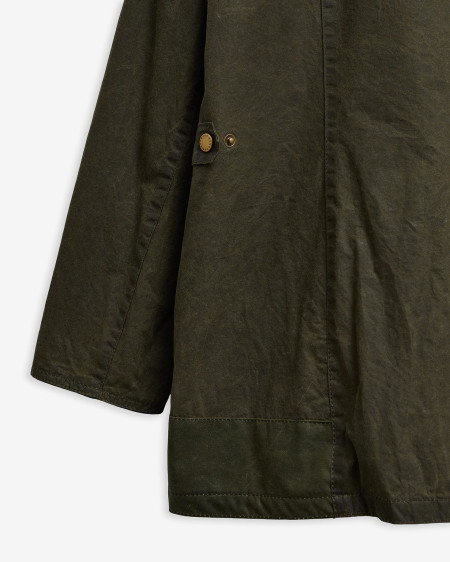 Barbour Re-Loved Defence Waxed Jacket - Size 18