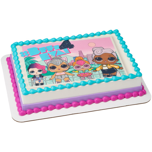 L.O.L. SURPRISE!™ Shine Bright PhotoCake® Edible Image®