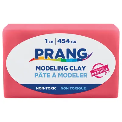 Prang Modeling Clay, Pink, 1 Lb.