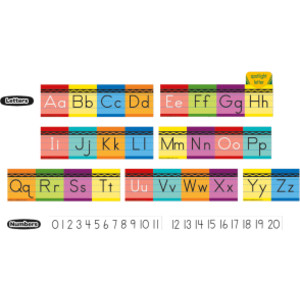 Crayola&reg; Alphabet Mini Bulletin Board Set