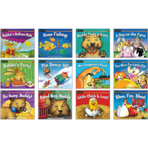 Rising Readers Leveled Book, Fiction Set, Set of 12