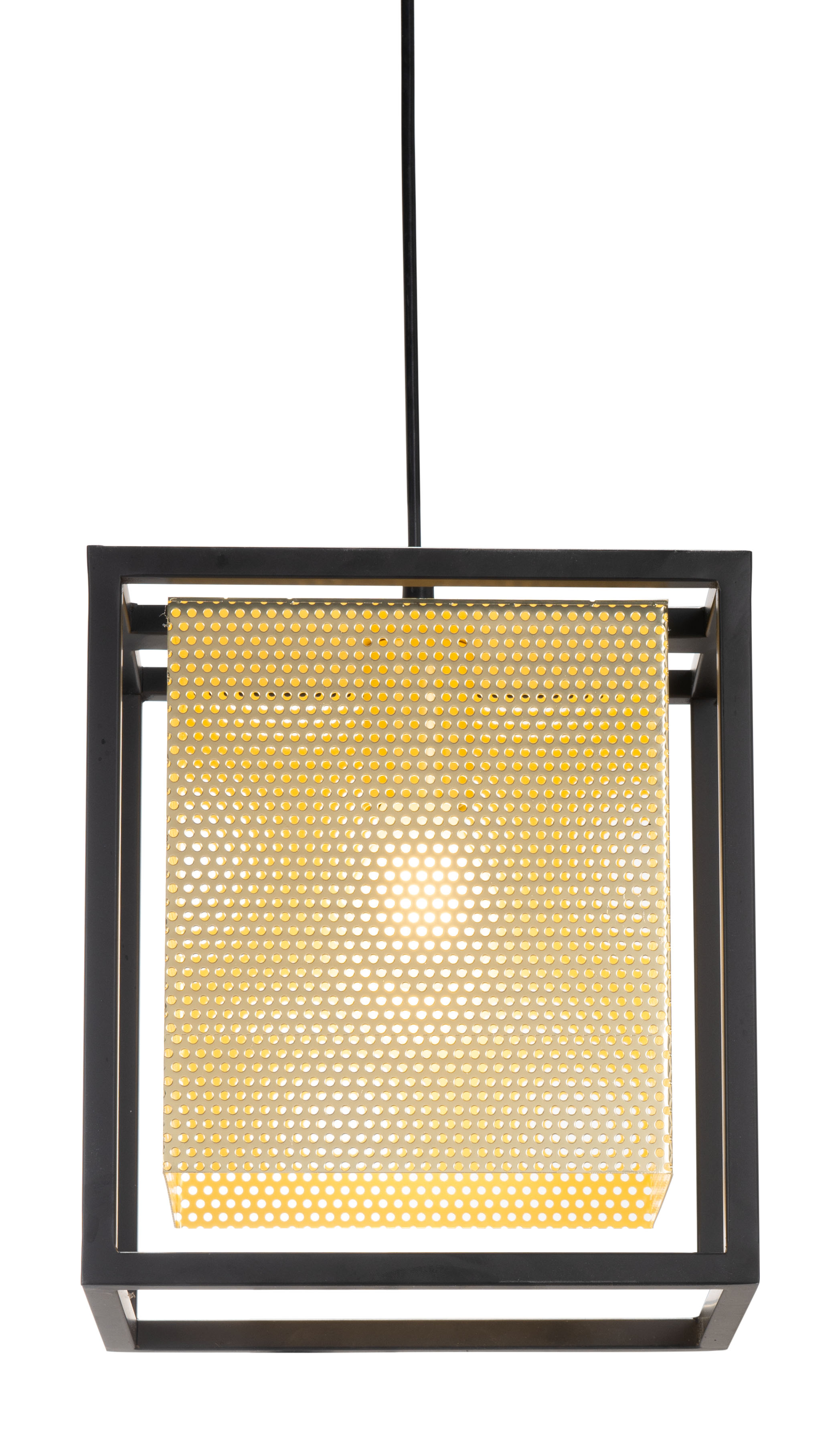 Yves Ceiling Lamp Gold & Black product image