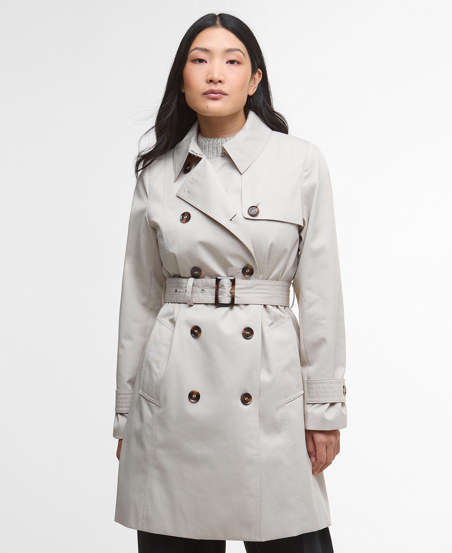 Short Greta Showerproof Trench Coat image number 0