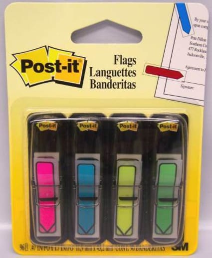 Post-It Arrows Assorted Bright Colors (96 arrows)