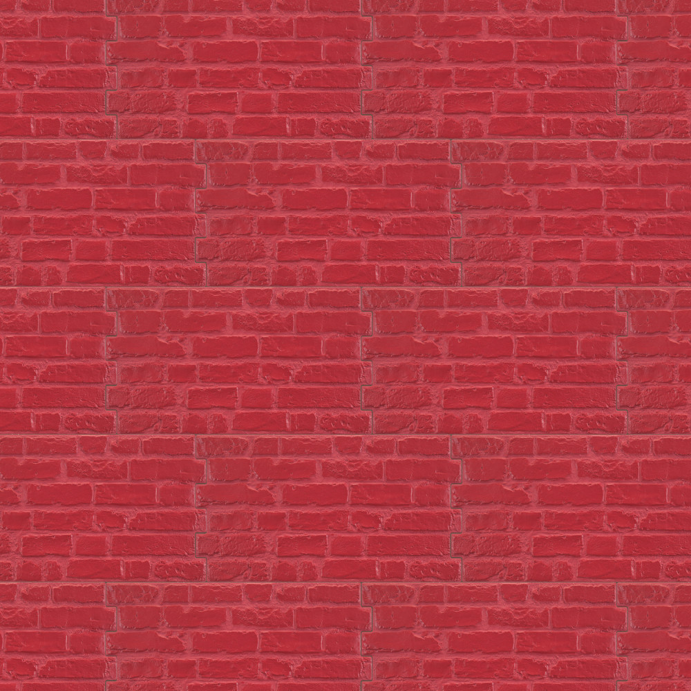 Manhattan Rojo 12.25x21 Specialty Porcelain Wall Only Digital Pattern