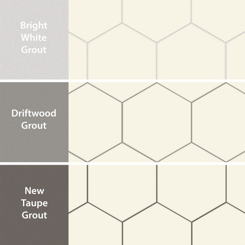 Sample – Textile Basic Hex Cotton Porcelain Floor and Wall Tile