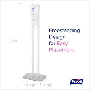 Gojo, PURELL ES10, Floor stand, 1200ml, White, Automatic Dispenser