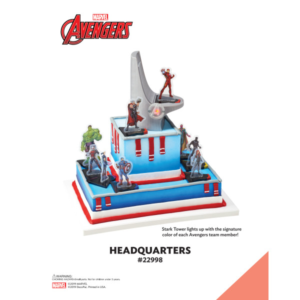 MARVEL Avengers Headquarters The Magic of Cakes® Page