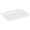 Half-size clear sheet pan cover