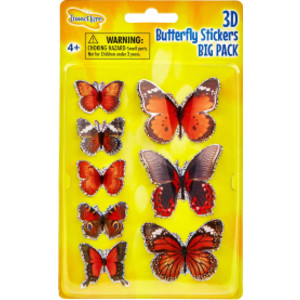 3D Butterfly Stickers BIG PACK