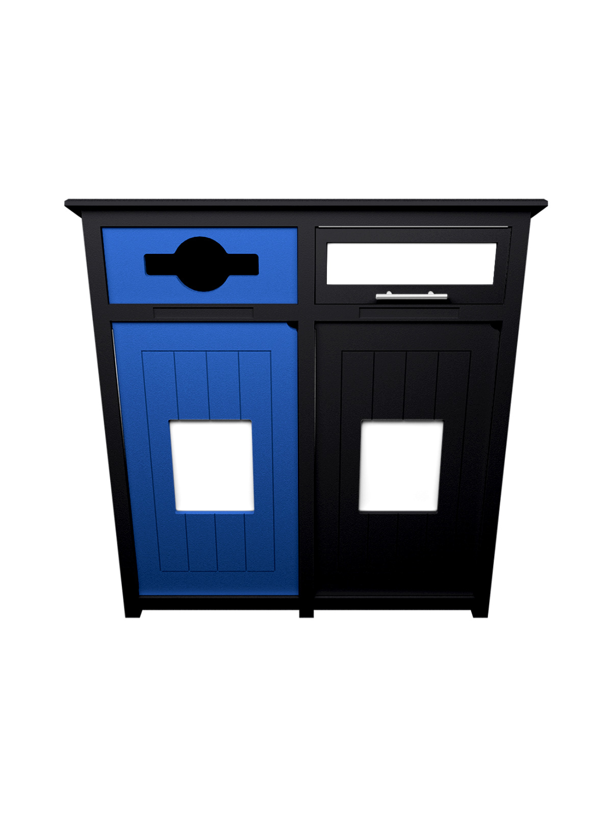 AURA – Double – Unit – Mixed-Lift – Black-Blue