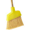 Boardwalk, 13in, Angler Broom, 53" Handle, Plastic Bristles, Yellow