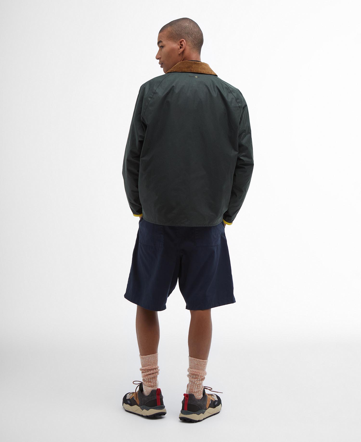 Barbour x Flower Mountain Oversized Transport Waxed Jacket image number 2