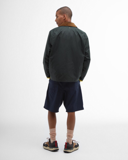 Barbour x Flower Mountain Oversized Transport Waxed Jacket