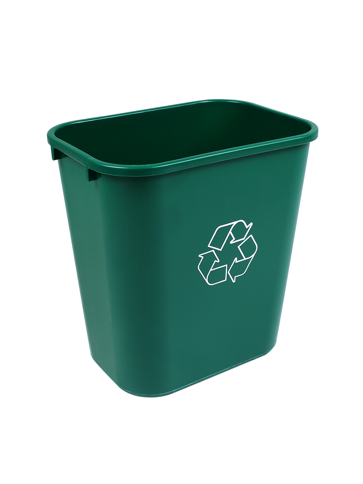 RECYCLING & WASTE BASKET – Body – 28 Q – Mobius Loop – Dark Green