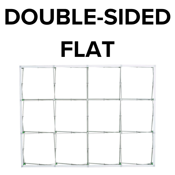 10'w x 8'h Flat Double-Sided Frame