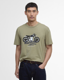 Stonebridge Graphic T-Shirt Bleached Olive