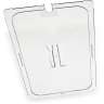 Carlisle, StorPlus, Polycarbonate Notched Handled Universal Lid Full-Size, Clear