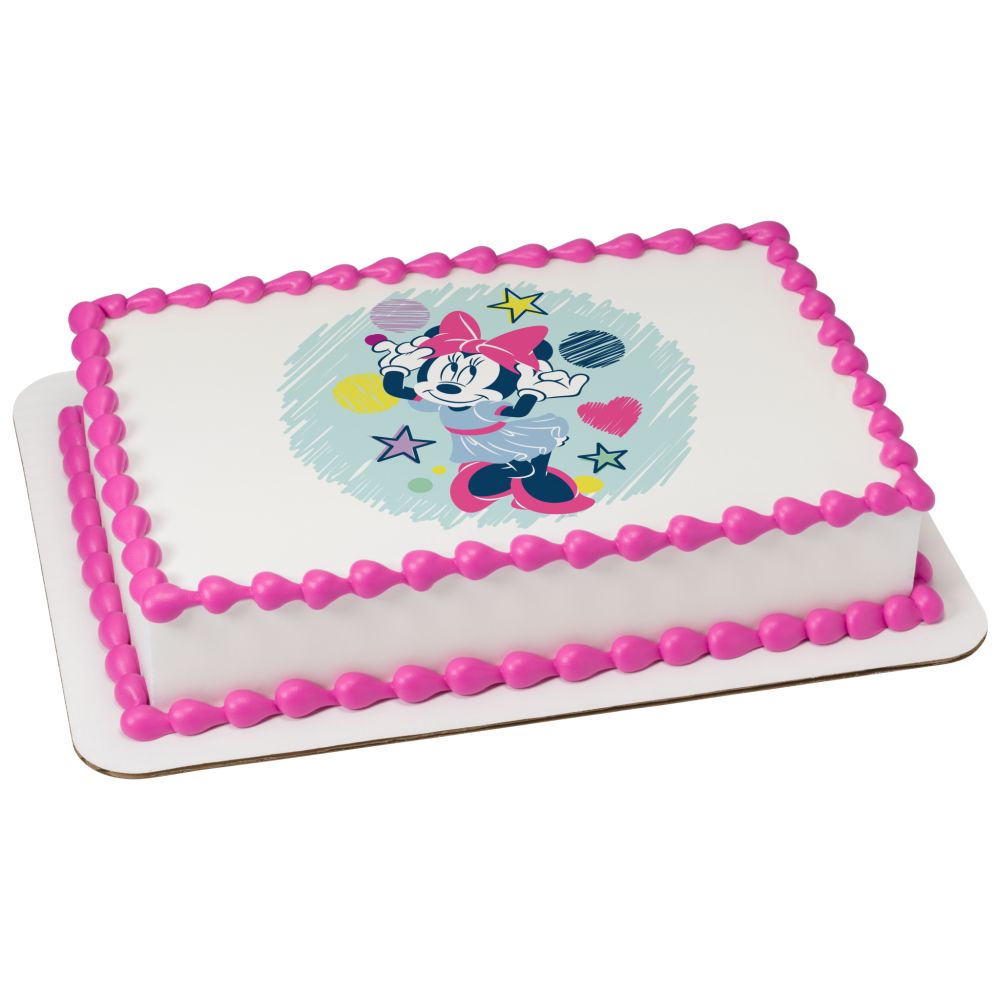 Image Cake Disney Minnie Mouse Sweet and Cute