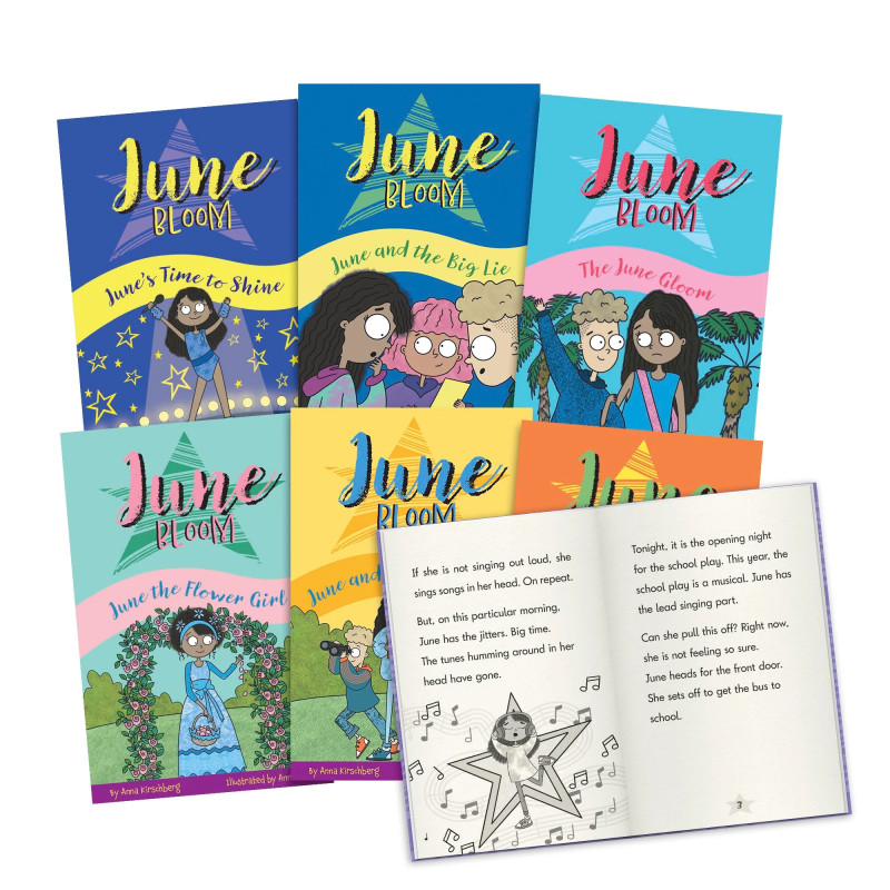 June Bloom, Decodable Chapter Books, Box Set, Vowel Sounds (Phase 5)