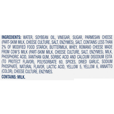 Kraft Three Cheese Ranch Dressing, 16 fl oz Bottle
