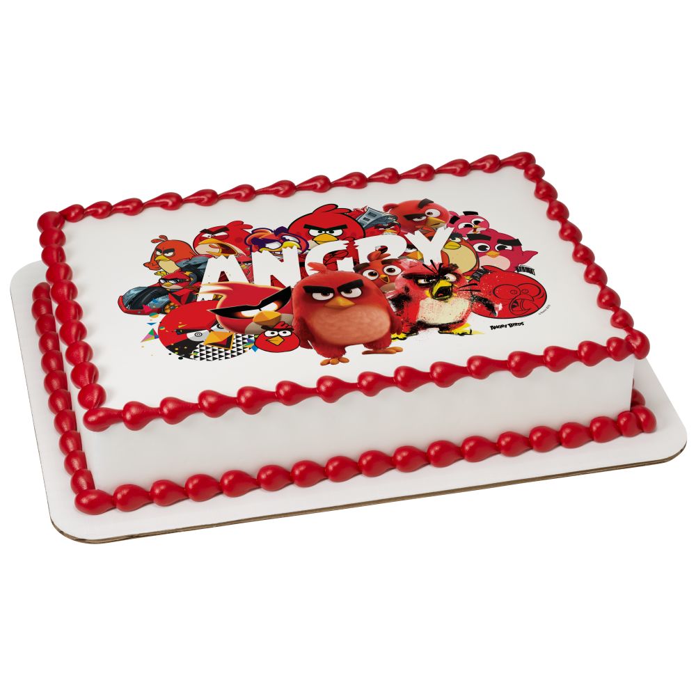 Image Cake Angry Birds™ Angry