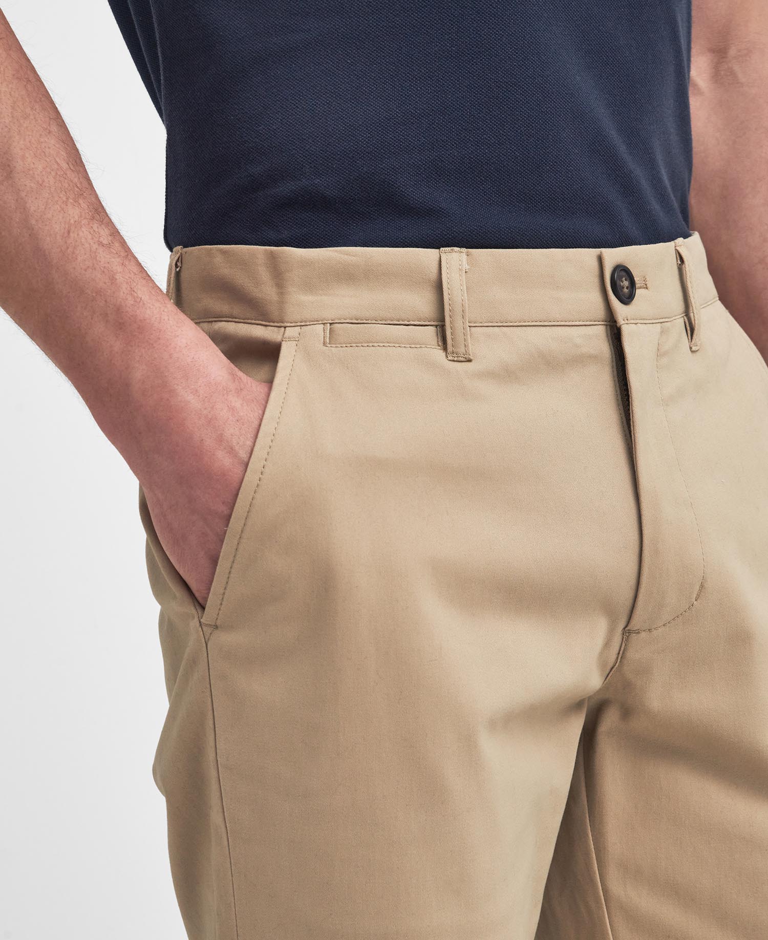 Suede Sateen Tailored Trousers image number 3