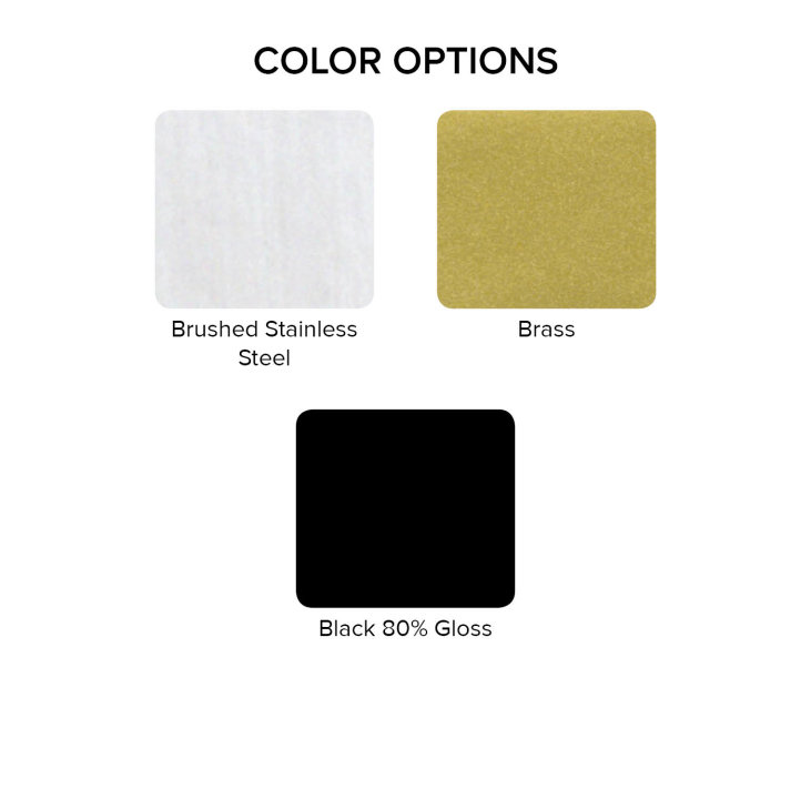 Standard Contemporary Breath Guard Color Options