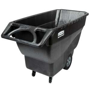 Rubbermaid Commercial, Standard Duty, Tilt Truck, 20.25 cu ft, Black