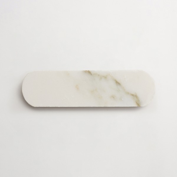 lapidary | oval long | calacatta gold 