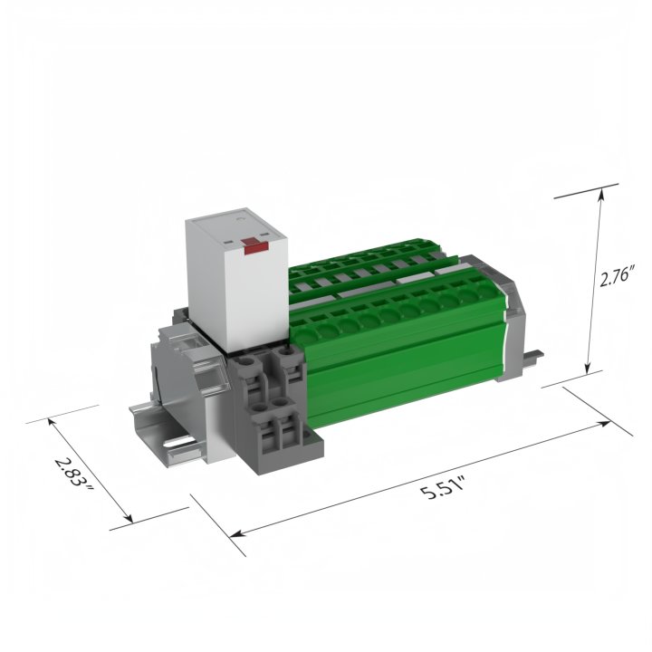 Terminal Block And Relay Assy