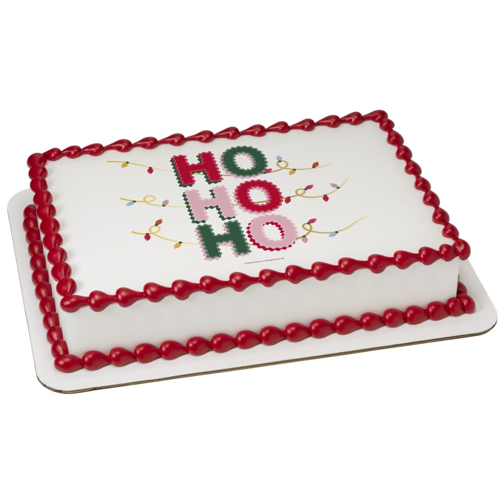 Image Cake Packed Party HO HO HO