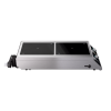 208- to 240-volt 3500-watt front-to-back dual countertop induction range with temperature control probe and programs