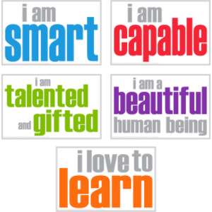 Self-Esteem Posters, Pack of 5