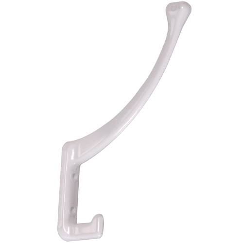 Hardware Essentials Garment Hook White