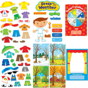 Dress for the Weather Bulletin Board Set