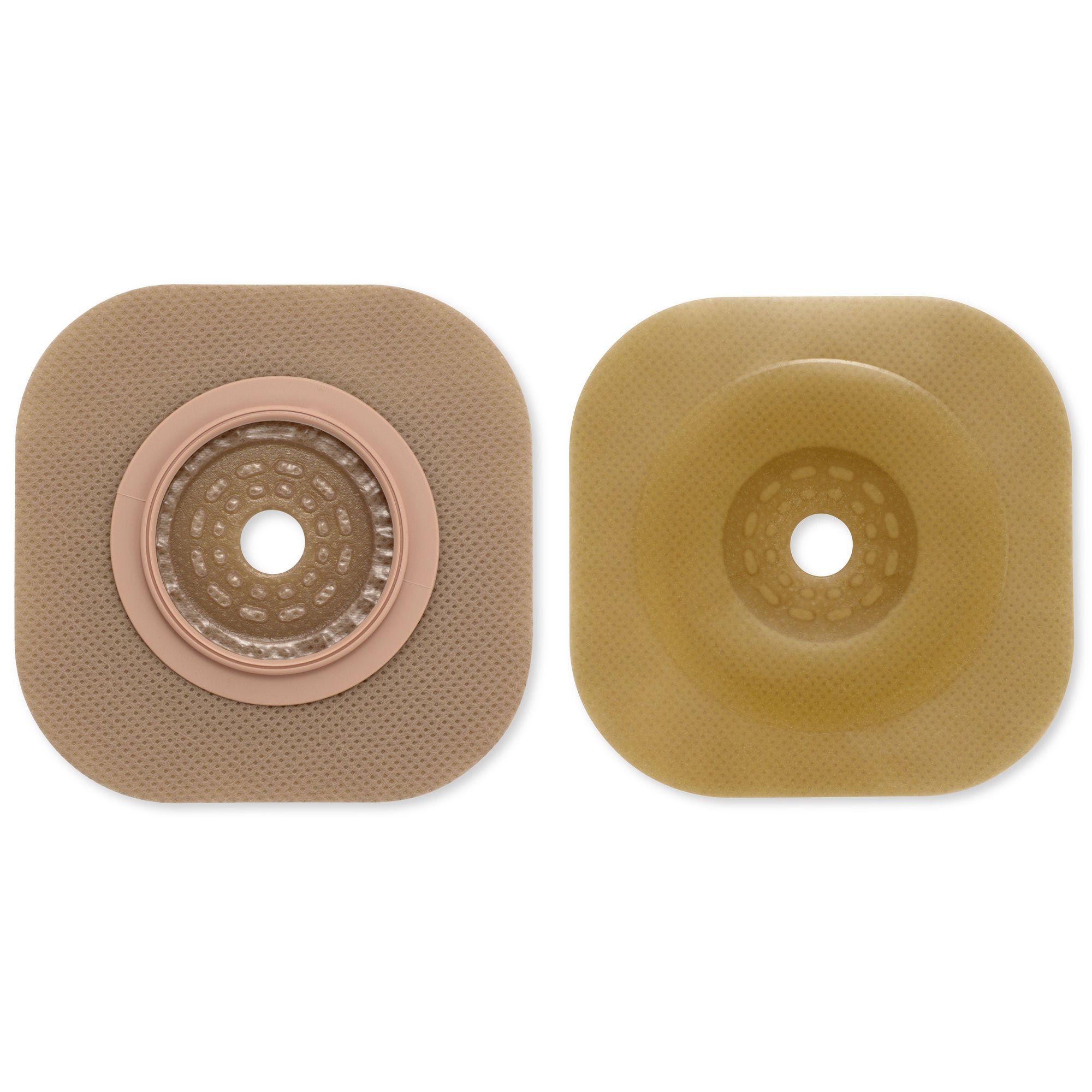New Image™ Flat CeraPlus™ Skin Barrier, Up to 32mm Opening, 44 mm Flange, Green