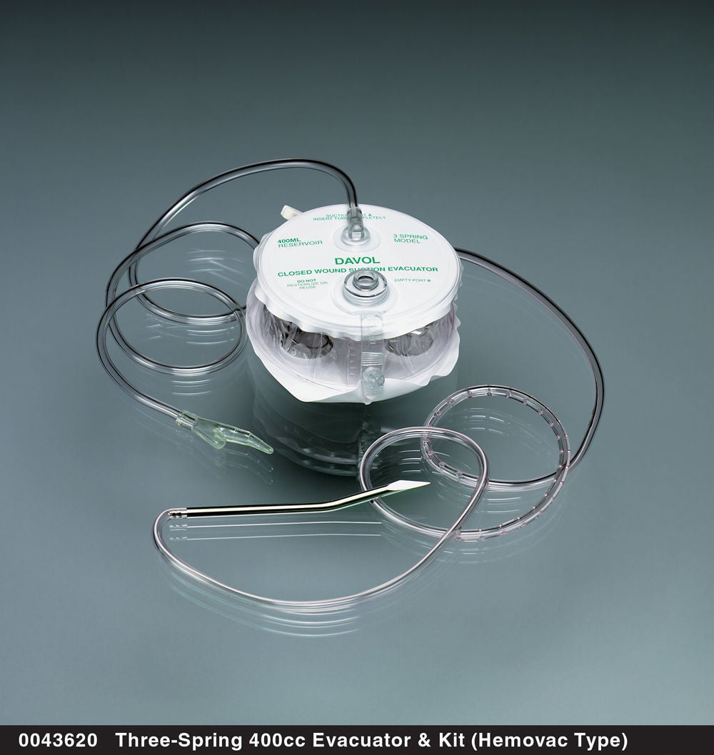 Bard DRAIN, CLOSED WND SCTN MED (10/CS) BARD