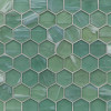 Luce Intrigue 2″ Hexagon Mosaic Silk
