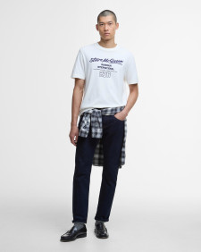 Colman Steve McQueen Graphic T-Shirt Whisper White