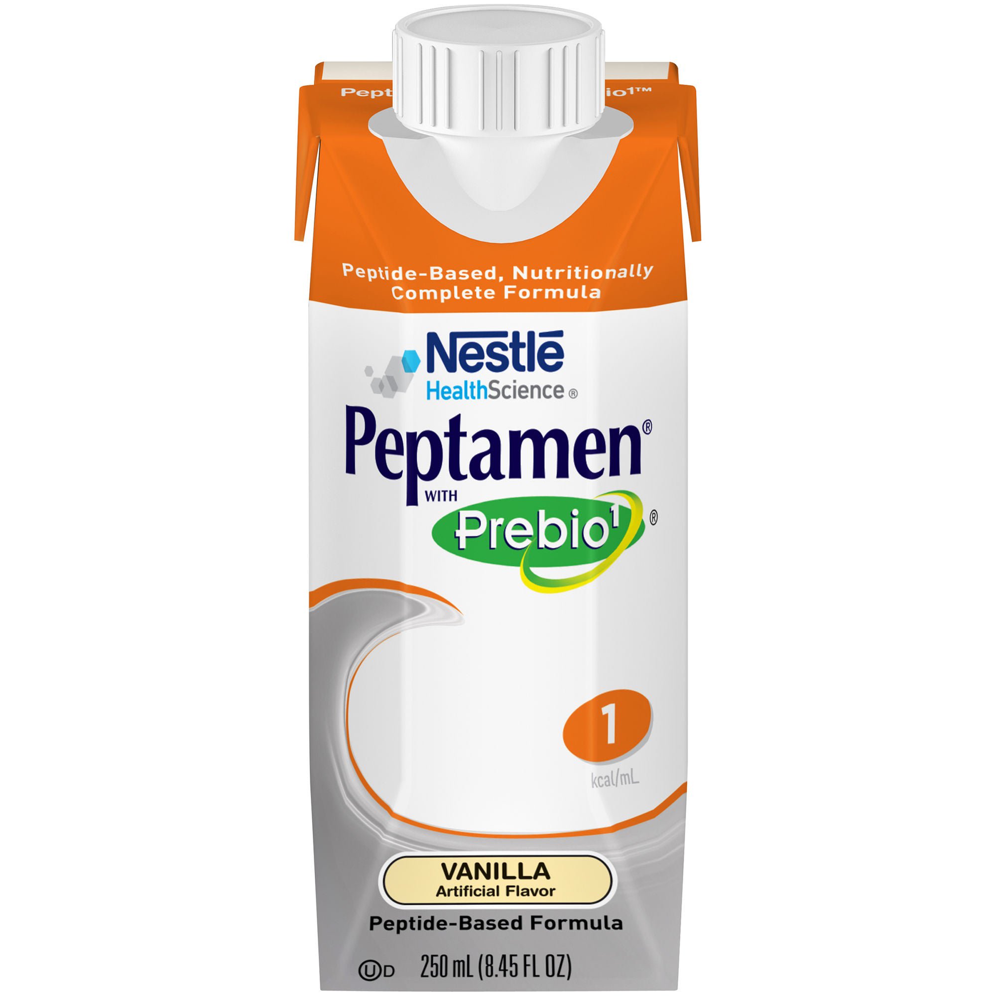 Peptamen® with Prebio 1™ Vanilla Peptide-Based Formula, 250 mL Carton