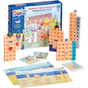 Mathlink® Cubes Numberblocks® 21–30 Activity Set