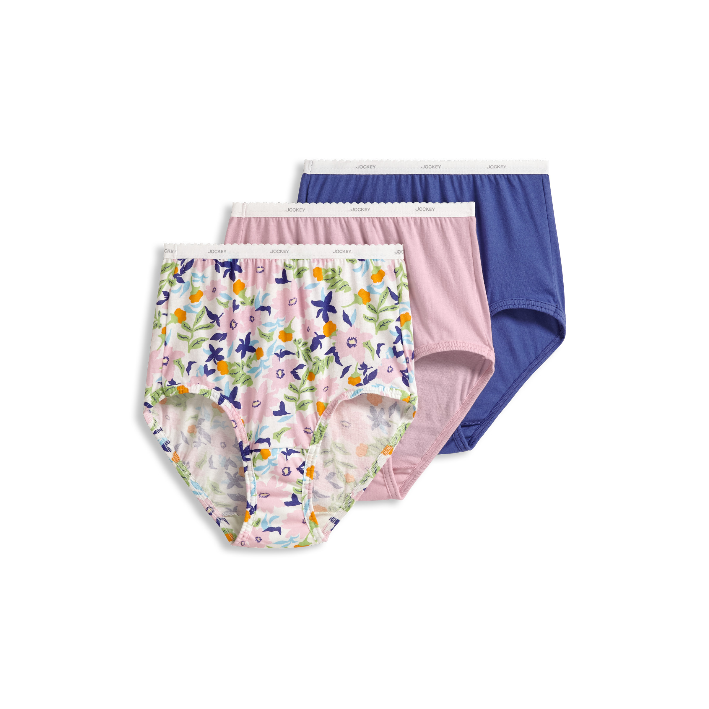 Jockey Women's Plus Size Classic Brief - 3 Pack - Picture 6 of 39