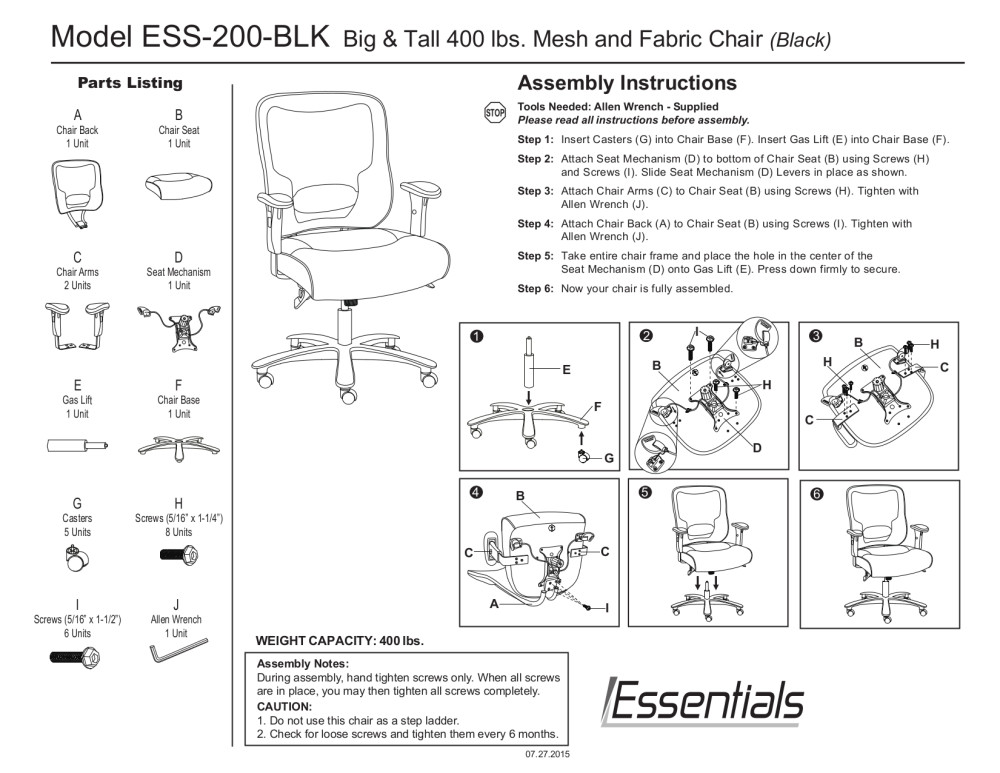 Essentials By OFM ESS 200 Big And Tall Swivel Mesh Office Chair With   S6nsdeutytzkw6ah3hvb 