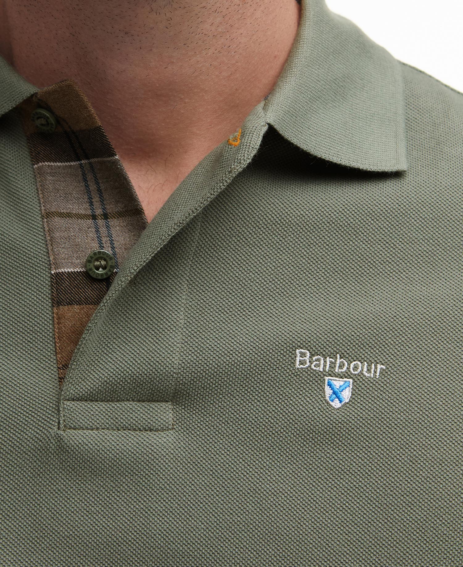 Poloshirt Tartan Pique image number 4