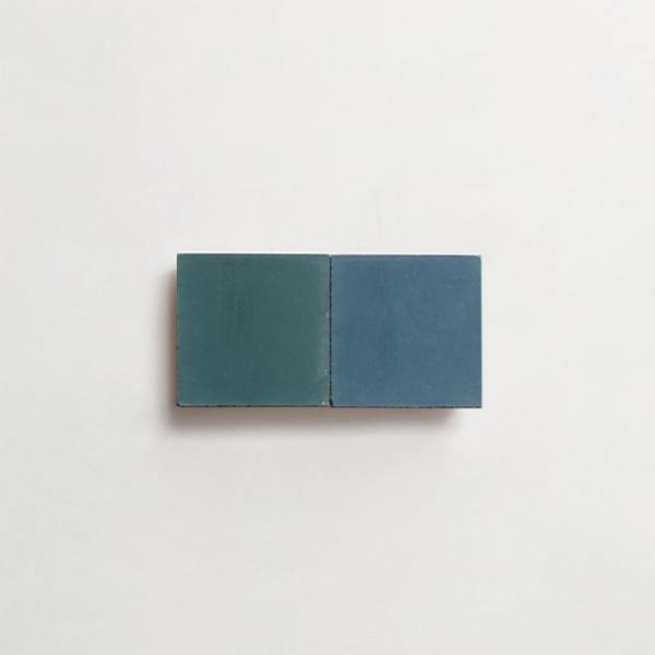 cement: mythology checkerboard | foxlgove | baguette | matte | duo | mallard + forest | sample 